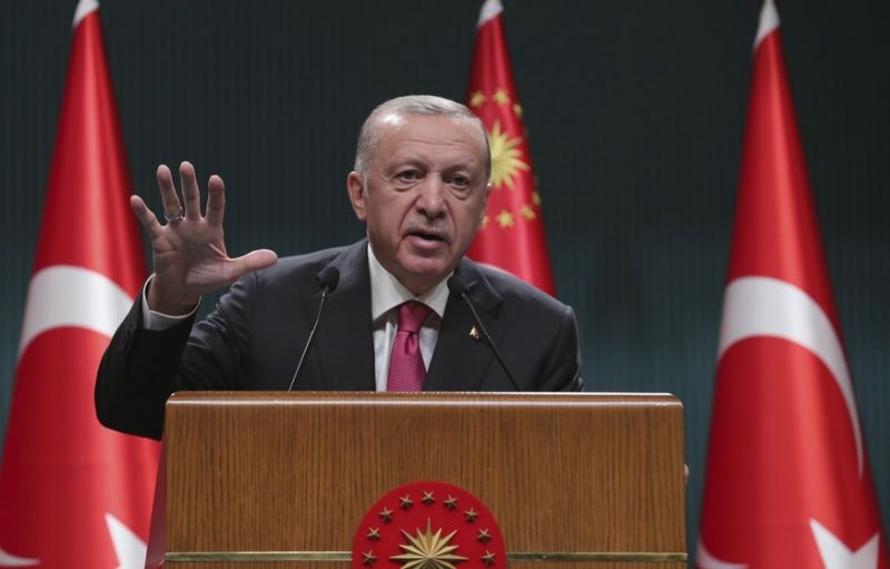 Tổng thống Thổ Nhĩ Kỳ Recep Tayyip Erdogan. Nguồn AP.