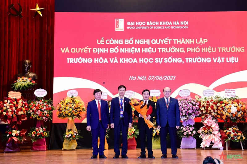 Đại học Bách khoa Hà Nội công bố thành lập thêm 2 trường.