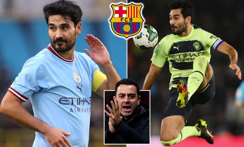 Ilkay Gundogan sẽ rời Man City và được cho là đồng ý khoác áo Barca. Ảnh: Dailymail