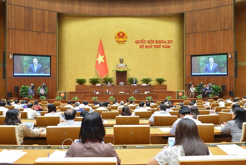 Quang cảnh phiên họp ngày 19-6-2023.