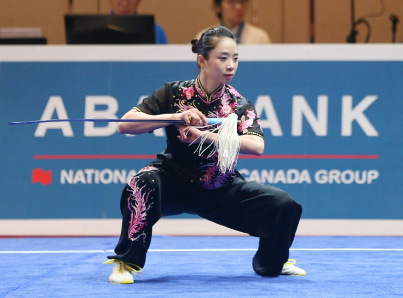 Dương Thúy Vi - niềm hy vọng vàng của đội tuyển wushu Việt Nam tại ASIAD 19.