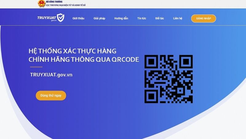 Giải pháp xác thực hàng chính hãng Truyxuat.gov.vn giúp doanh nghiệp quản lý và thiết lập thông tin tem chống giả toàn diện