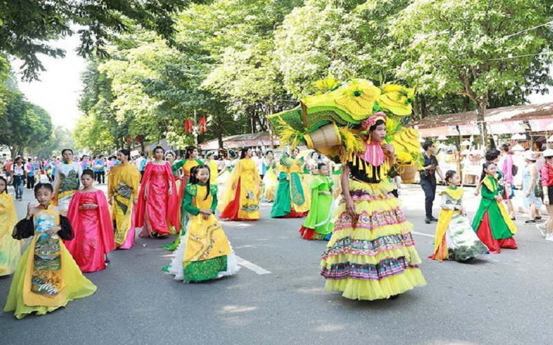 Một hoạt động văn hóa tại Festival Thu Hà Nội lần 1. Ảnh: VGP/Minh Anh