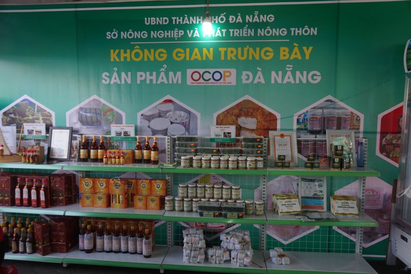 Thêm điểm trưng bày sản phẩm OCOP tại huyện Hòa Vang