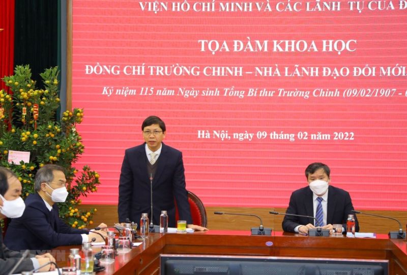 Tọa đàm 'Đồng chí Trường Chinh - nhà lãnh đạo đổi mới, sáng tạo'