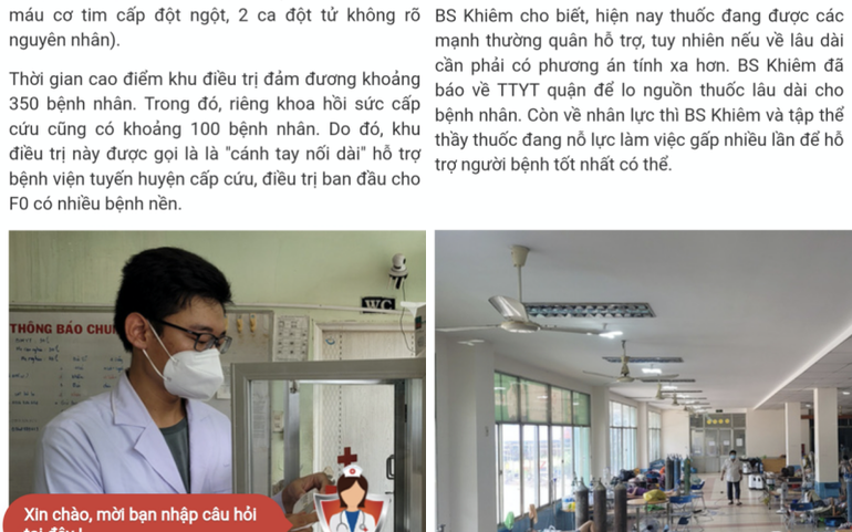 Công an, Sở Y tế điều tra vụ giả danh bác sĩ vào khu cách ly điều trị Covid