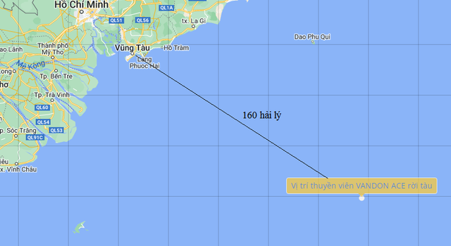 Tàu VANDON ACE gặp nạn: Tranh thủ từng phút, từng giờ, chạy đua với thời gian tìm kiếm các thuyền viên mất tích