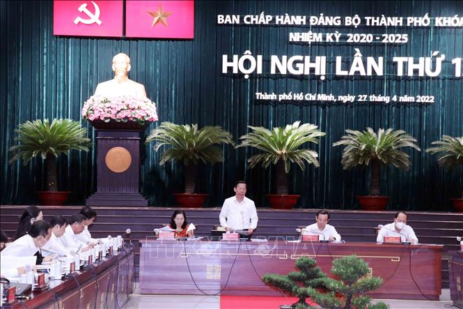 Khai mạc Hội nghị lần thứ 13 Ban Chấp hành Đảng bộ TP Hồ Chí Minh khóa XI (mở rộng)