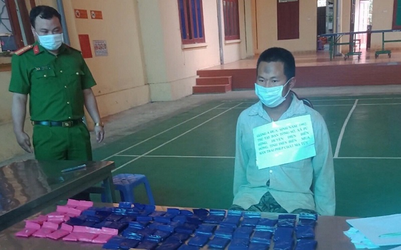 Điện Biên: Phá chuyên án vận chuyển 2 bánh heroin, 12.000 viên ma túy tổng hợp