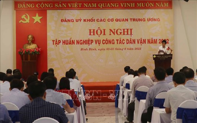 Đảng bộ Khối các cơ quan Trung ương nâng cao chất lượng, hiệu quả công tác dân vận