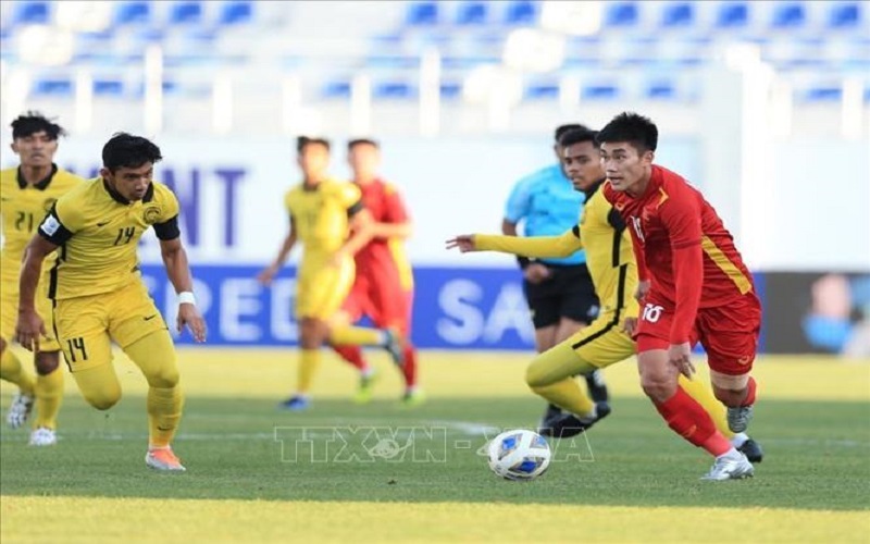 VCK U23 châu Á 2022: Các con số thuyết phục trong trận Việt Nam - Malaysia