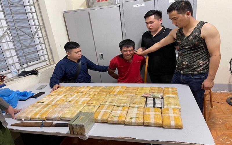 Sơn La: Phát hiện thu giữ 180.000 viên ma túy, 4 bánh heroin