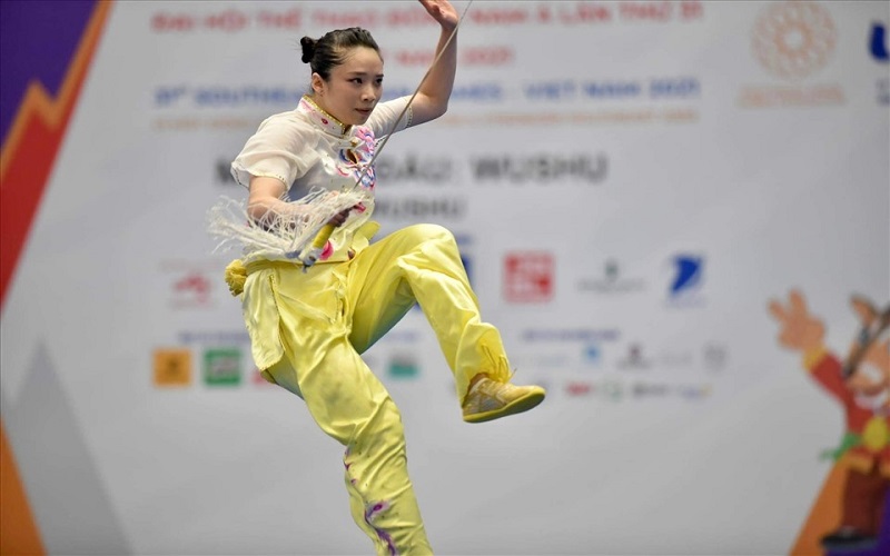 Dương Thúy Vi giành huy chương vàng wushu thế giới