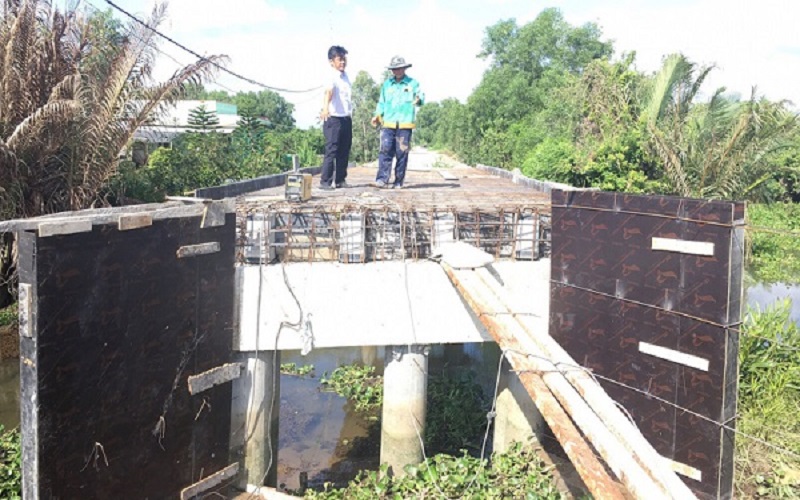 Long An cải tạo hệ thống hạ tầng giao thông nông thôn