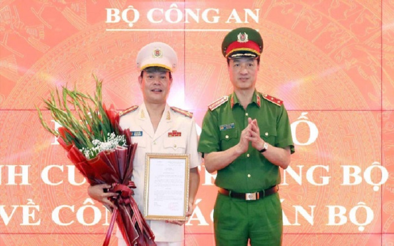 Bộ Công an bổ nhiệm Phó Cục trưởng Cục Cảnh sát quản lý hành chính về TTXH