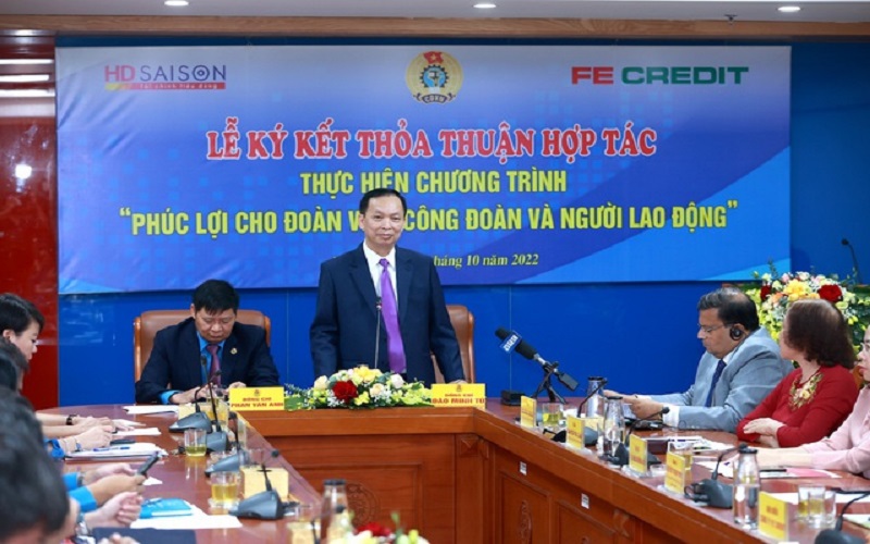 FE Credit triển khai gói vay ưu đãi 10.000 tỷ đồng với lãi xuất giảm 50% cho công nhân