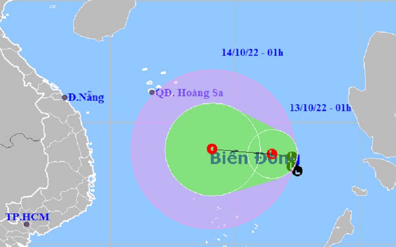 Tin áp thấp trên Biển Đông và các chỉ đạo ứng phó