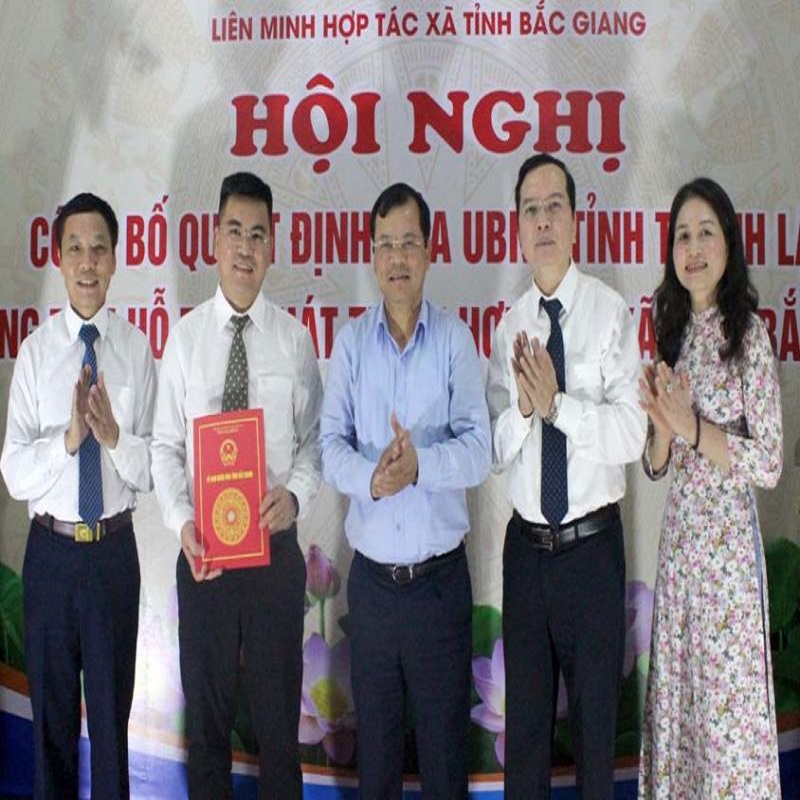 Bắc Giang thành lập Trung tâm Hỗ trợ phát triển Hợp tác xã tỉnh