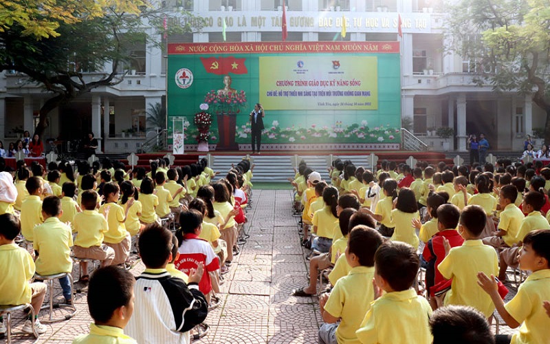 Thành Đoàn Vĩnh Yên tổ chức giáo dục kỹ năng sống cho học sinh trên môi trường không gian mạng