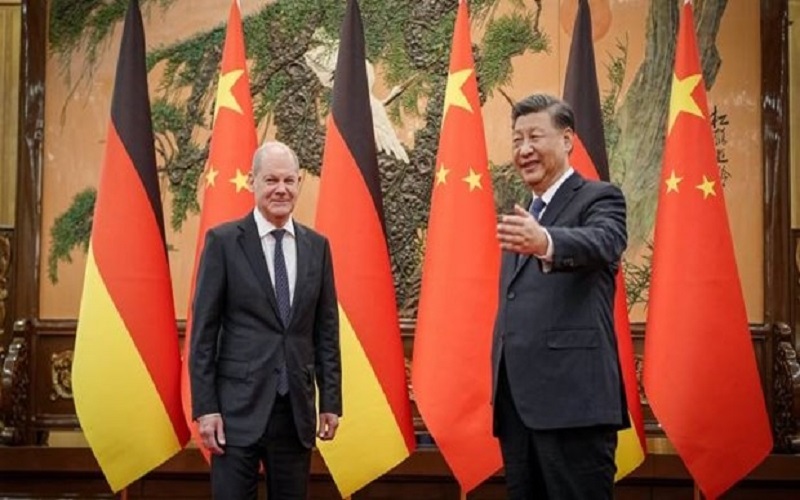 Tổng Bí thư, Chủ tịch Trung Quốc tiếp Thủ tướng Đức