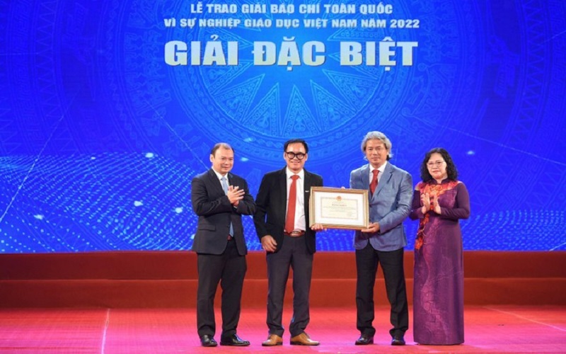 Trao giải Báo chí toàn quốc "Vì sự nghiệp Giáo dục Việt Nam" năm 2022