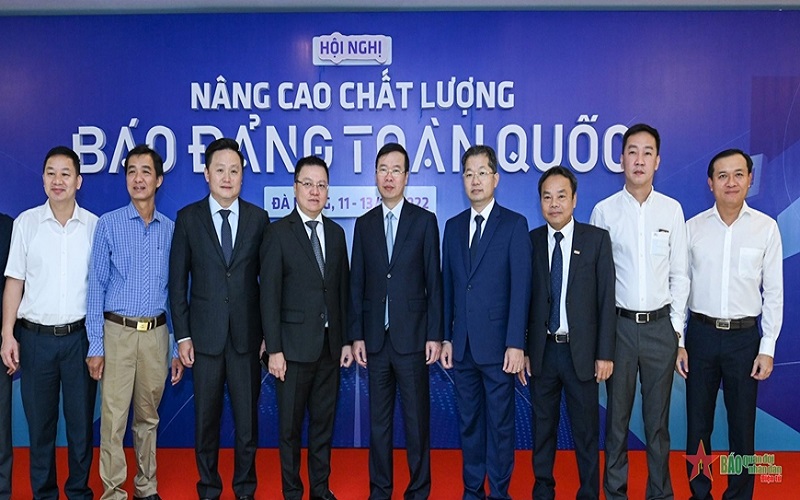 Báo Nhân Dân, Ban Tuyên giáo Trung ương, Hội Nhà báo Việt Nam tổ chức Hội nghị nâng cao chất lượng báo Đảng toàn quốc năm 2022