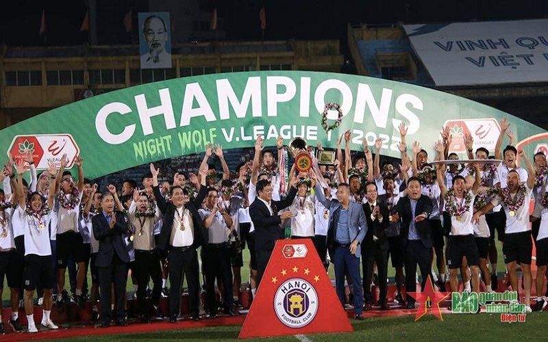 Hà Nội FC vô địch giải V-League 2022