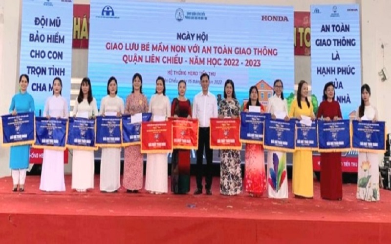 Quận Liên Chiểu: Hơn 500 trẻ tham dự ngày hội “Bé mầm non với an toàn giao thông”