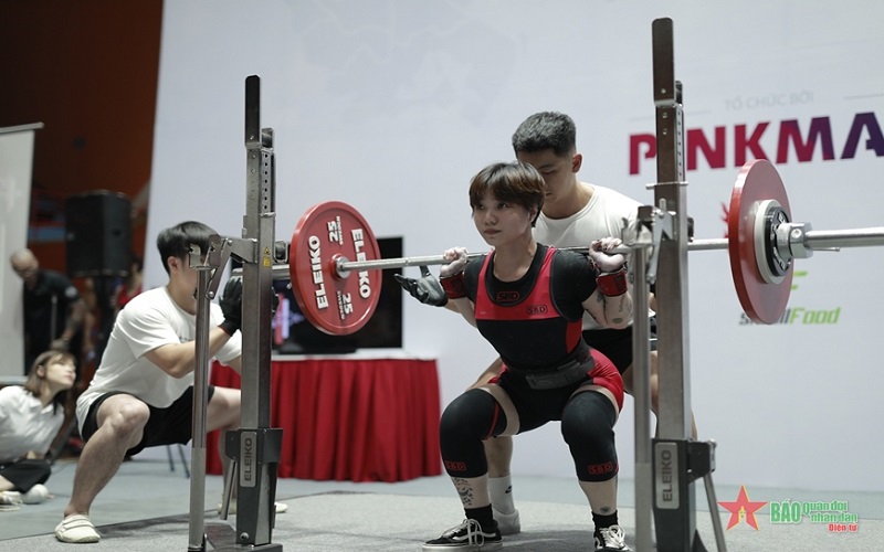 Khởi tranh Giải powerlifting Việt Nam 2022