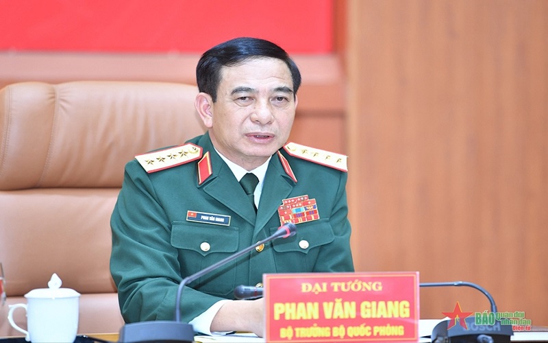 Đại tướng Phan Văn Giang chủ trì lễ công bố, trao quyết định về công tác cán bộ