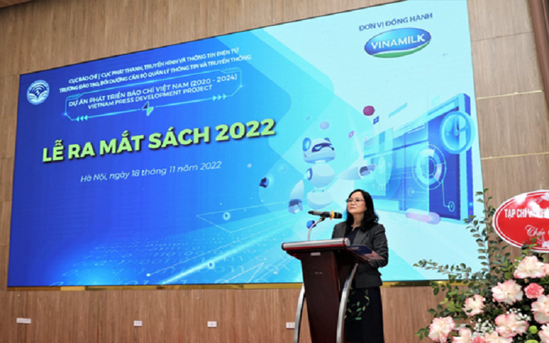 Dự án phát triển báo chí Việt Nam tổ chức ra mắt sách năm 2022