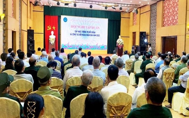 Thanh Hoá tập huấn công tác đối ngoại Nhân dân năm 2022