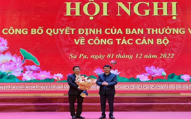 Lào Cai: Điều động Chủ tịch Ủy ban nhân dân huyện Bảo Yên giữ chức Phó Bí thư thị uỷ Sa Pa