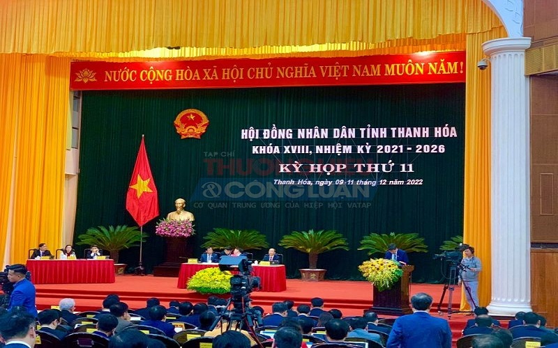 Khai mạc Kỳ họp thứ 11, HĐND tỉnh Thanh Hóa khóa XVIII, nhiệm kỳ 2021 - 2026