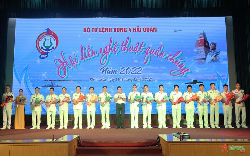 Vùng 4 Hải quân tổ chức Hội diễn nghệ thuật quần chúng năm 2022​