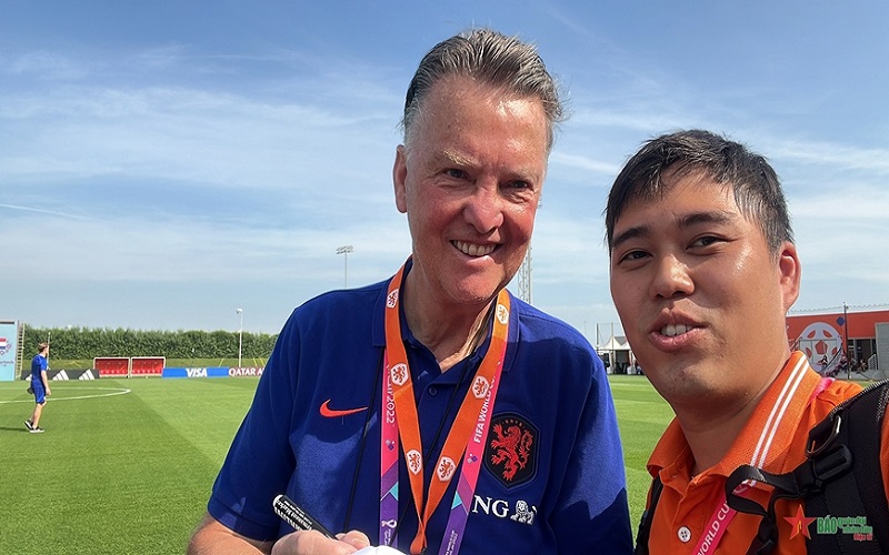 Kỷ niệm đẹp với Louis van Gaal