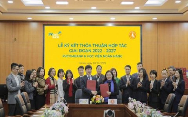 PVcomBank ký kết hợp tác cùng Học viện Ngân hàng