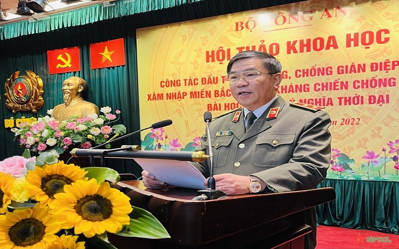 Hội thảo khoa học: "Công tác đấu tranh phòng, chống gián điệp biệt kích xâm nhập miền Bắc thời kỳ kháng chiến chống Mỹ, cứu nước"