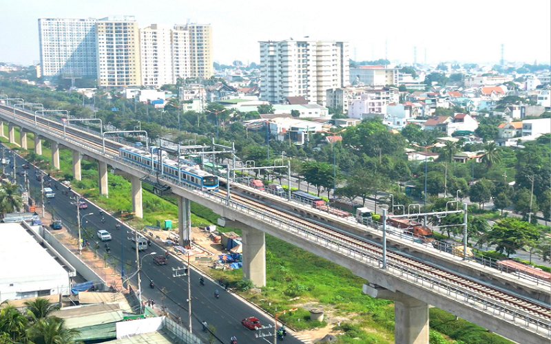 Dự án tuyến Metro số 1 TP Hồ Chí Minh: Tăng tốc trước ngày “về đích”