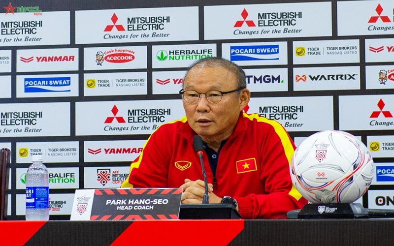 HLV Park Hang-seo: Tuyển Việt Nam có 2 mục tiêu tại chung kết AFF Cup 2022