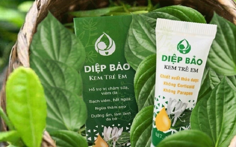 Kem Diệp Bảo bôi da trẻ em bị FDA Mỹ thu hồi