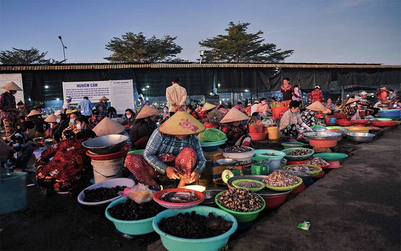 Nét đẹp chợ quê trong lòng thành phố