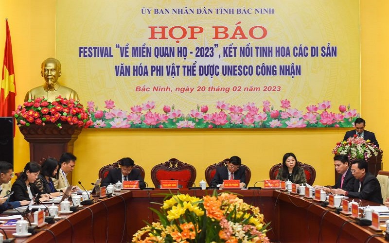 Hơn 30 hoạt động tôn vinh, quảng bá di sản tại Festival ''Về miền quan họ 2023''