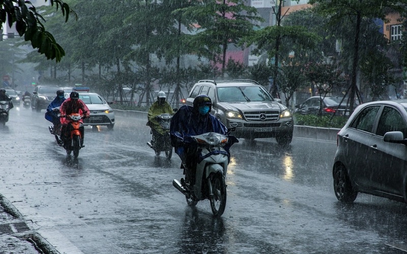 Thời tiết hôm nay (16-3): Bắc Bộ có mưa rào rải rác, có nơi có dông