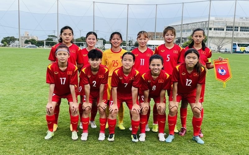 U17 nữ Việt Nam gặp U17 nữ Nhật Bản tại chung kết Jenesys 2022