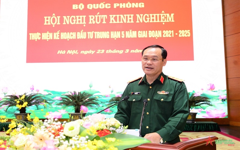 Thượng tướng Vũ Hải Sản: Tiếp tục quán triệt, thực hiện nghiêm các quy định về đầu tư xây dựng