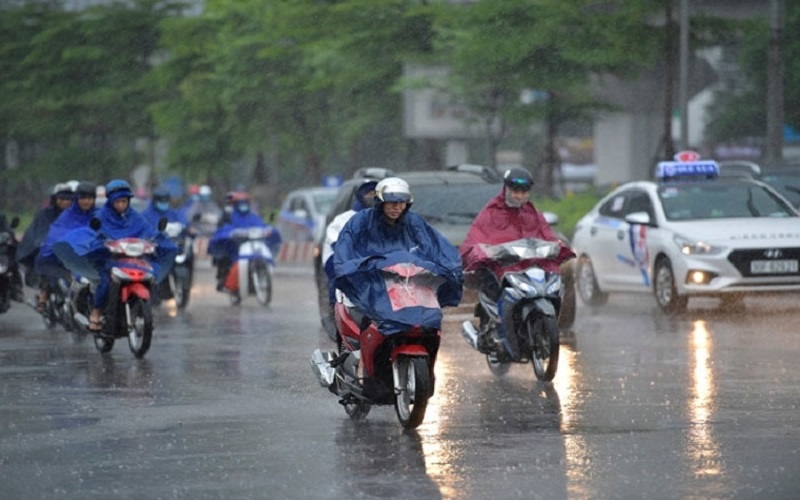 Thời tiết hôm nay (28-3): Tây Bắc Bộ, Đông Bắc Bộ có mưa rào và dông