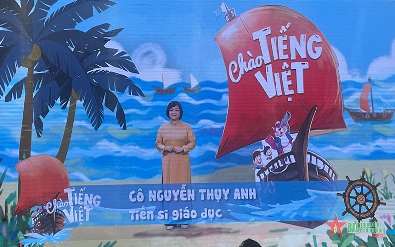 Chương trình "Chào tiếng Việt" ra số đầu tiên vào ngày 3-4 trên kênh VTV4