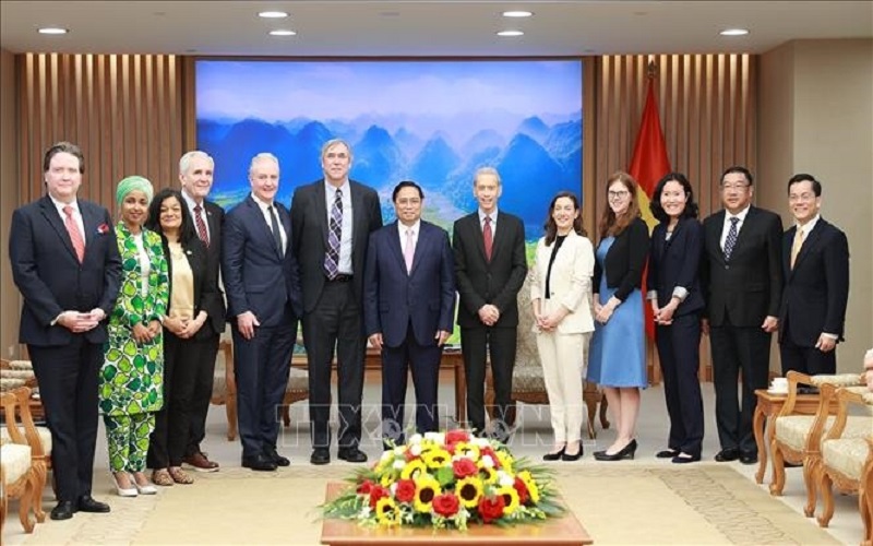 Thủ tướng Phạm Minh Chính tiếp đoàn nghị sĩ Hoa Kỳ
