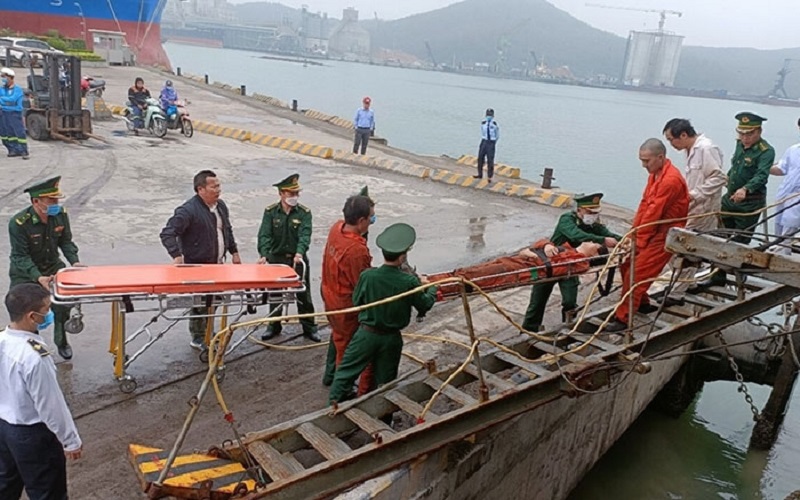 Thanh Hóa: Tai nạn ngạt khí trên tàu tại cảng Quốc tế Nghi Sơn